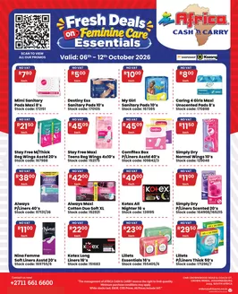 Africa Cash & Carry catalogue | Tuesday Promo | 2026-10-06T00:00:00.000Z - 2026-10-12T00:00:00.000Z