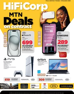HiFi Corp catalogue | Wide range of offers | 2026-10-07T00:00:00.000Z - 2026-11-06T00:00:00.000Z