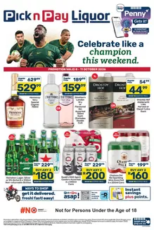 Pick n Pay Liquor catalogue | Pick n Pay Weekend Liquor Specials | 2026-10-08T00:00:00.000Z - 2026-10-11T00:00:00.000Z