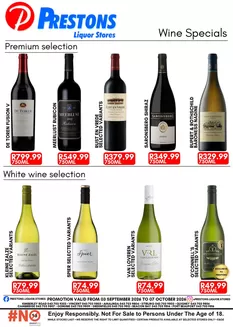 Prestons catalogue | Wine Specials | 2026-10-08T00:00:00.000Z - 2026-10-10T00:00:00.000Z