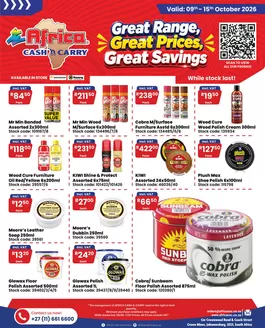 Africa Cash & Carry catalogue | Friday Promo | 2026-10-09T00:00:00.000Z - 2026-10-15T00:00:00.000Z