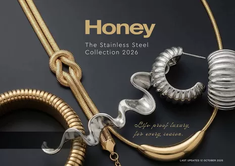 Honey Fashion Accessories catalogue | Honey Stainless Steel 2026 9 | 2026-01-01T00:00:00.000Z - 2026-12-31T00:00:00.000Z