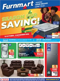 Furnmart catalogue in Dibeng | Season For Saving! | 2026-10-13T00:00:00.000Z - 2026-11-08T00:00:00.000Z