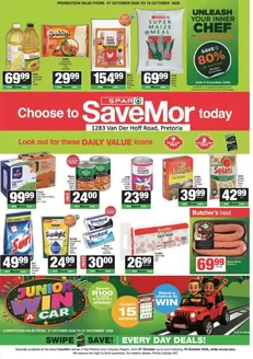 Spar Savemor catalogue | Choose To Savemor Today | 2026-10-13T00:00:00.000Z - 2026-10-18T00:00:00.000Z