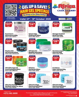 Africa Cash & Carry catalogue | Tuesday Promo | 2026-10-13T00:00:00.000Z - 2026-10-19T00:00:00.000Z