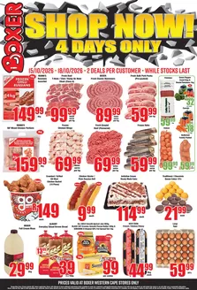 Boxer catalogue | WC 4 Days Only | 2026-10-15T00:00:00.000Z - 2026-10-18T00:00:00.000Z