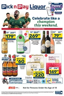 Pick n Pay Liquor catalogue | Pick n Pay Liquor Weekend Specials | 2026-10-15T00:00:00.000Z - 2026-10-18T00:00:00.000Z