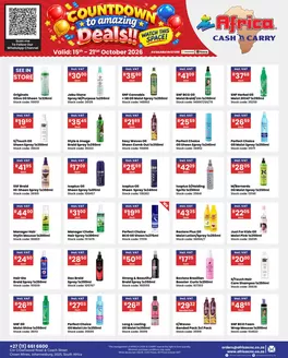 Africa Cash & Carry catalogue in Volksrust | Weekly Promo | 2026-10-15T00:00:00.000Z - 2026-10-21T00:00:00.000Z