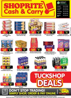 Shoprite catalogue in Midrand | Shoprite Cash Carry Tuckshop Deals Gauteng 5 October - 1 November | 2026-10-04T00:00:00.000Z - 2026-11-01T00:00:00.000Z
