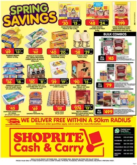 Shoprite catalogue in Midrand | Shoprite Cash Carry Spring Savings Gauteng 5 October - 18 October | 2026-10-04T00:00:00.000Z - 2026-10-18T00:00:00.000Z