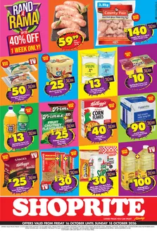 Shoprite catalogue in Hennenman | Shoprite Rand a Rama Western Cape 16 October - 18 October | 2026-10-15T00:00:00.000Z - 2026-10-18T00:00:00.000Z
