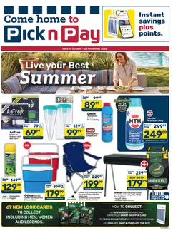 Pick n Pay catalogue | Pick n Pay Summer Specials | 2026-10-19T00:00:00.000Z - 2026-11-08T00:00:00.000Z