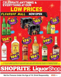 Shoprite LiquorShop catalogue in Port Shepstone | Special offers for you | 2026-10-18T00:00:00.000Z - 2026-11-01T00:00:00.000Z