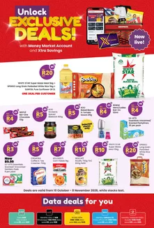 Shoprite catalogue in Port Shepstone | Shoprite Money Market Account Exclusive Deals 19 October - 8 November | 2026-10-18T00:00:00.000Z - 2026-11-08T00:00:00.000Z