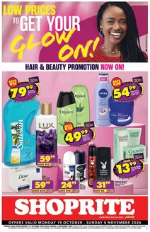Shoprite catalogue | Shoprite Hair and Beauty KwaZulu-Natal 19 October - 8 November | 2026-10-18T00:00:00.000Z - 2026-11-08T00:00:00.000Z