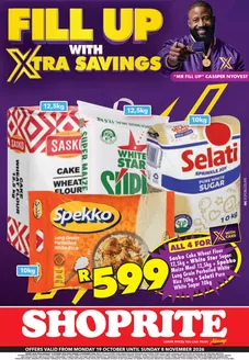 Shoprite catalogue | Shoprite Xtra Savings Combo Eastern Cape 19 October - 8 November | 2026-10-18T00:00:00.000Z - 2026-11-08T00:00:00.000Z