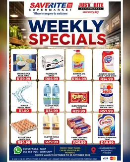 Saverite catalogue | Weekly Specials | 2026-10-21T00:00:00.000Z - 2026-10-25T00:00:00.000Z