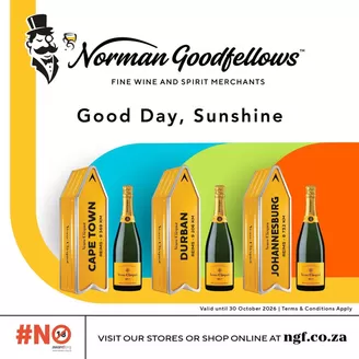 Norman Goodfellows catalogue | Good Day, Sunshine | 2026-10-21T00:00:00.000Z - 2026-10-30T00:00:00.000Z