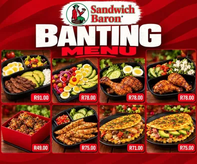 Sandwich Baron catalogue | Banting Menu | 2026-10-21T00:00:00.000Z - 2026-11-04T00:00:00.000Z