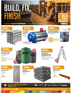 BUCO catalogue in Johannesburg | Current deals and offers | 2026-10-26T00:00:00.000Z - 2026-11-08T00:00:00.000Z