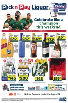 Pick n Pay Liquor catalogue | Pick n Pay Weekend Liquor Specials | 2026-10-22T00:00:00.000Z - 2026-10-25T00:00:00.000Z