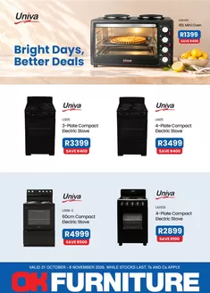 OK Furniture catalogue | Exclusive deals and bargains | 2026-10-21T00:00:00.000Z - 2026-11-08T00:00:00.000Z