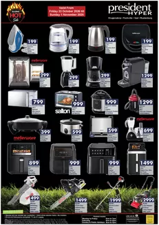 President Hyper catalogue | Big Savings On Appliances | 2026-10-23T00:00:00.000Z - 2026-11-01T00:00:00.000Z