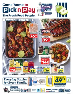 Pick n Pay catalogue | Pick n Pay Weekly Specials | 2026-10-26T00:00:00.000Z - 2026-11-01T00:00:00.000Z