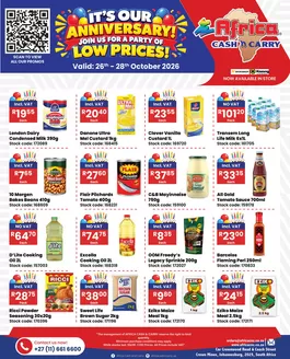 Africa Cash & Carry catalogue | Monday Promo | 2026-10-26T00:00:00.000Z - 2026-10-28T00:00:00.000Z