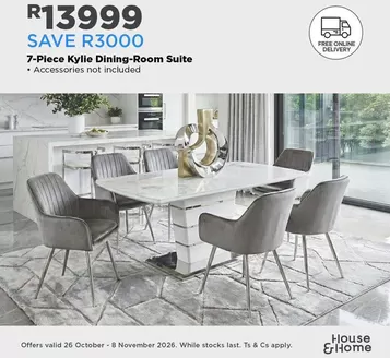 House & Home catalogue | Attractive special offers for everyone | 2026-10-26T00:00:00.000Z - 2026-11-08T00:00:00.000Z