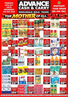 Advance Cash n Carry catalogue in Umlazi | Advance Cash n Carry weekly specials | 2026-10-29T00:00:00.000Z - 2026-11-04T00:00:00.000Z