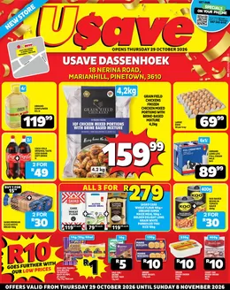 Usave catalogue | Znnewstorepricesavings29oct08nov2026 | 2026-10-29T00:00:00.000Z - 2026-11-08T00:00:00.000Z