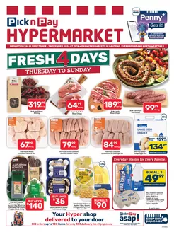 Pick n Pay Hypermarket catalogue | Hypermarket Fresh Specials | 2026-10-29T00:00:00.000Z - 2026-11-01T00:00:00.000Z