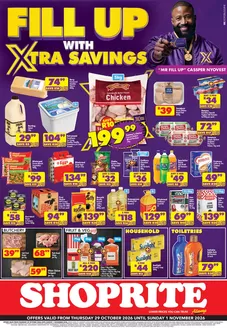 Shoprite catalogue in East London | Shoprite Xtra Savings Eastern Cape 29 October - 1 November | 2026-10-28T00:00:00.000Z - 2026-11-01T00:00:00.000Z