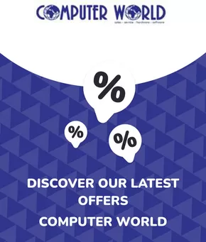 Computer World catalogue | Offers Computer World | 2024-05-27T00:00:00.000Z - 2025-10-29T00:00:00.000Z