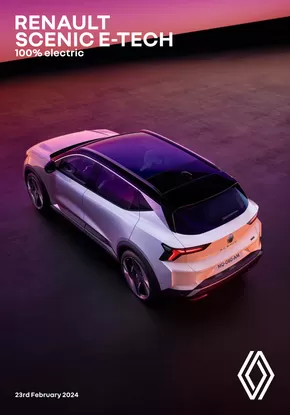 Renault catalogue in Klerksdorp | RENAULT SCENIC E-TECH 100% electric | 2024-08-16T00:00:00.000Z - 2025-08-16T00:00:00.000Z