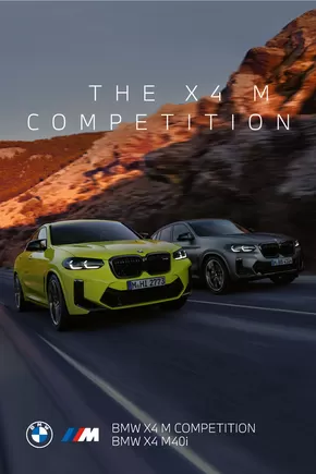 BMW catalogue in Welkom | BMW X4 M Competition. | 2024-08-23T00:00:00.000Z - 2025-08-23T00:00:00.000Z