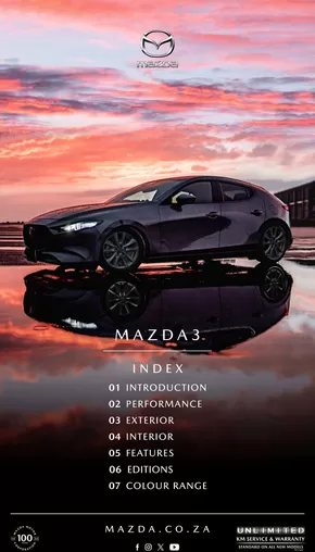 Mazda catalogue in Rustenburg | Mazda 3 Brochure 2024 | 2024-09-25T00:00:00.000Z - 2025-09-25T00:00:00.000Z