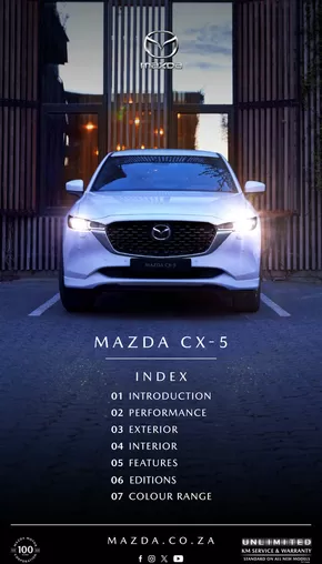 Mazda catalogue | Mazda CX-5 Brochure 2024 | 2024-09-25T00:00:00.000Z - 2025-09-25T00:00:00.000Z