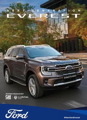 Ford catalogue in Bethlehem | Ford Everest | 2024-10-14T00:00:00.000Z - 2025-10-14T00:00:00.000Z