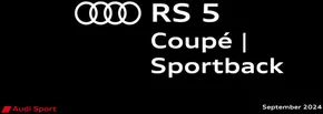 Audi catalogue in Cape Town | Audi RS5 | 2024-10-31T00:00:00.000Z - 2025-10-31T00:00:00.000Z