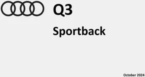 Audi catalogue in Cape Town | Audi Q3 Sportback | 2024-10-31T00:00:00.000Z - 2025-10-31T00:00:00.000Z