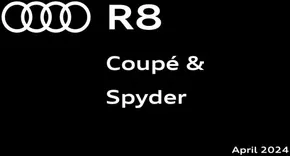 Audi catalogue in Cape Town | R8 Coupé & Spyder | 2024-10-31T00:00:00.000Z - 2025-10-31T00:00:00.000Z