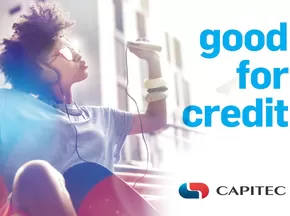 Capitec Bank catalogue in Klerksdorp | Good for credit booklet | 2025-01-13T00:00:00.000Z - 2025-12-31T00:00:00.000Z
