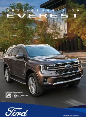 Ford catalogue in Bethlehem | Ford Everest - Brochure | 2025-01-28T00:00:00.000Z - 2026-01-28T00:00:00.000Z