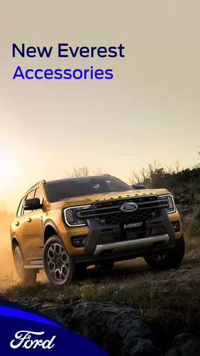 Ford catalogue in Pietermaritzburg | Ford Everest - Accessory Brochure | 2025-01-28T00:00:00.000Z - 2026-01-28T00:00:00.000Z