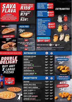 Roman's Pizza catalogue in Sandton | Menu | 2025-06-10T00:00:00.000Z - 2025-07-10T00:00:00.000Z