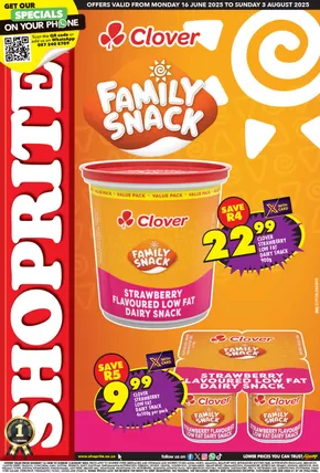 Shoprite catalogue in Despatch | Shoprite Clover Savings Eastern Cape 16 June - 3 August | 2025-06-17T00:00:00.000Z - 2025-08-03T00:00:00.000Z