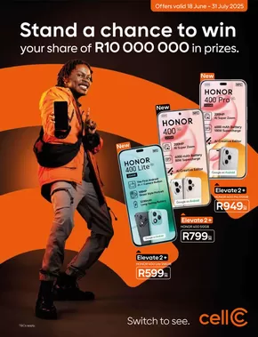 Cell C catalogue in Rustenburg | Cell C Deal Cycle June - July 2025 | 2025-06-18T00:00:00.000Z - 2025-07-31T00:00:00.000Z