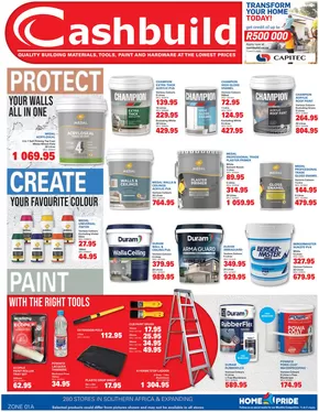 Cashbuild catalogue in Roodepoort | Our best bargains | 2025-06-23T00:00:00.000Z - 2025-07-20T00:00:00.000Z